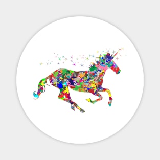 horse colorful, horse gift Magnet